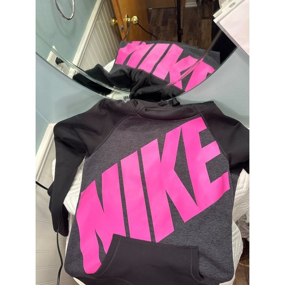 Nike Tops - Nike Women’s Size Small Hoodie Sweatshirt Y2K Barbie Streetwear Athleisure Activ